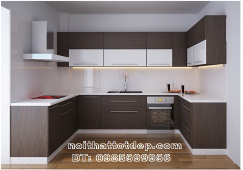 tủ bếp chữ u
